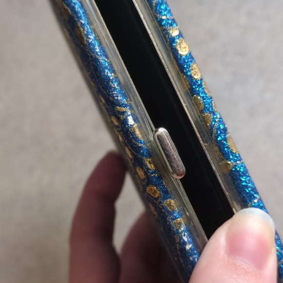 Gorgeous royal blue glitter waller - Picture 4 of 4